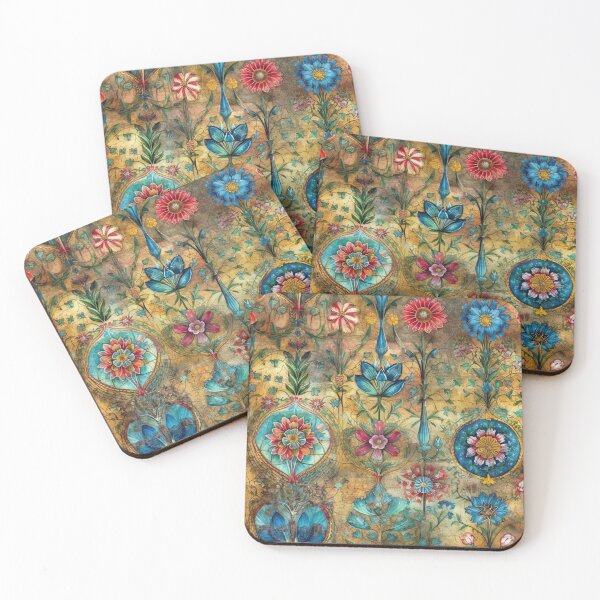 Item preview, Arabesque Boho Flowers designed and sold by pinkal.