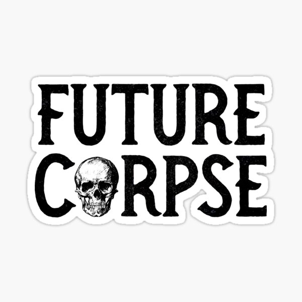 Item preview, Future Corpse - Gothic Halloween Skull designed and sold by NLopezArt.