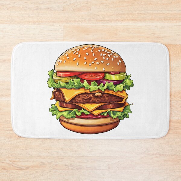 Item preview, Tasty Cheeseburger Delight designed and sold by UrsaStick.