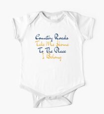 Country Roads One Piece - Short Sleeve