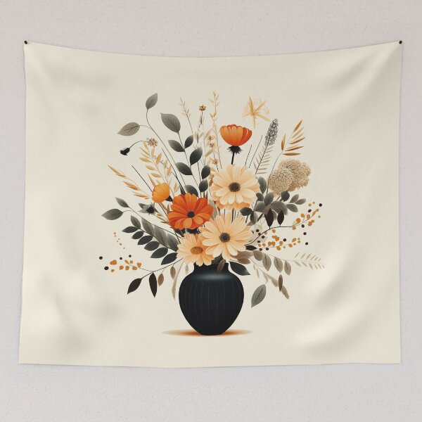 Aperçu de l'œuvre Bouquet de fleurs bohèmes créée et vendue par Yannick Steyaert.