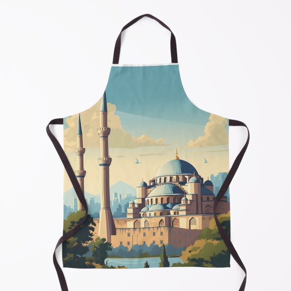 Item preview, A Vintage Travel Illustration of Istanbul - Turkey designed and sold by GoodOldVintage.