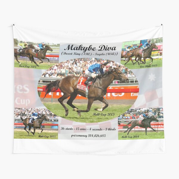 Makybe Diva Career Tribute Tapestry