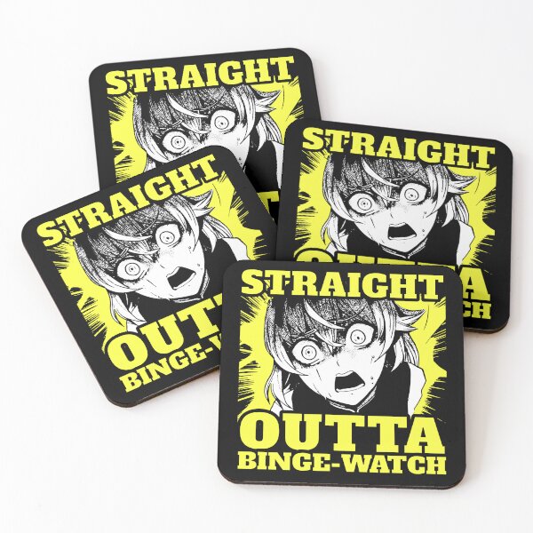 Item preview, Straight Outta BINGE-WATCH - Funny Movie Humor Gift designed and sold by InkyGenies.