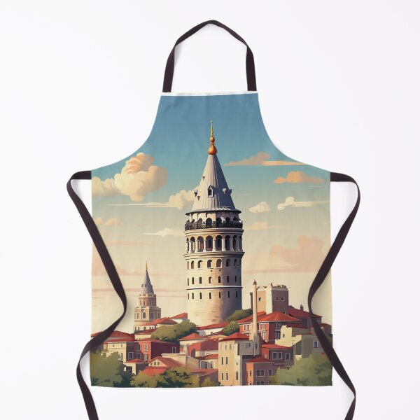 Item preview, A Vintage Travel Illustration of Istanbul - Turkey designed and sold by GoodOldVintage.