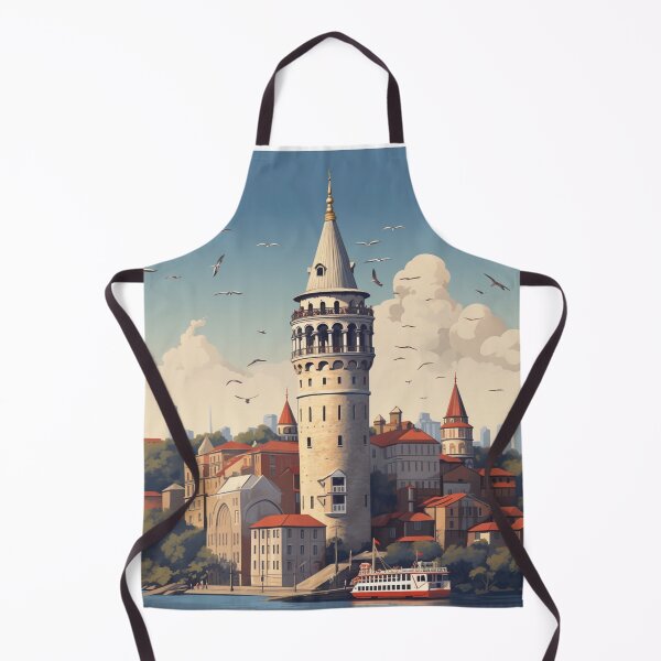 Item preview, A Vintage Travel Illustration of Istanbul - Turkey designed and sold by GoodOldVintage.