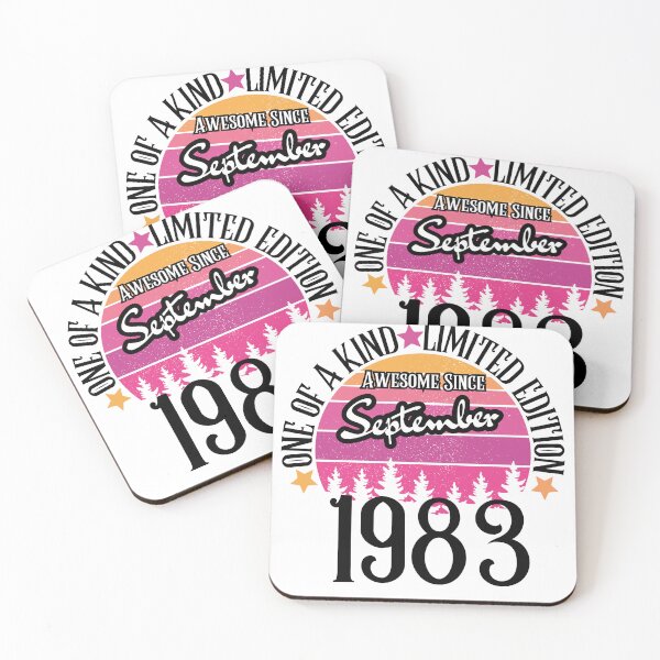 Item preview, one of a kind limited edition Awesome Since September 1983 40th Birthday designed and sold by HandrisKarwa.