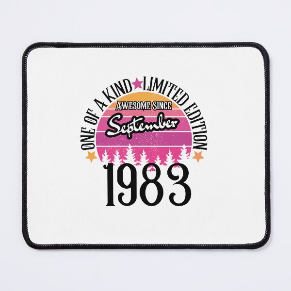Item preview, one of a kind limited edition Awesome Since September 1983 40th Birthday designed and sold by HandrisKarwa.