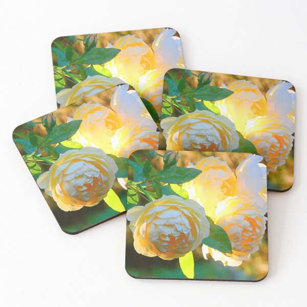 Item preview, Yellow Roses Aglow designed and sold by angel1.