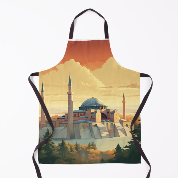 Item preview, A Vintage Travel Illustration of Istanbul - Turkey designed and sold by GoodOldVintage.