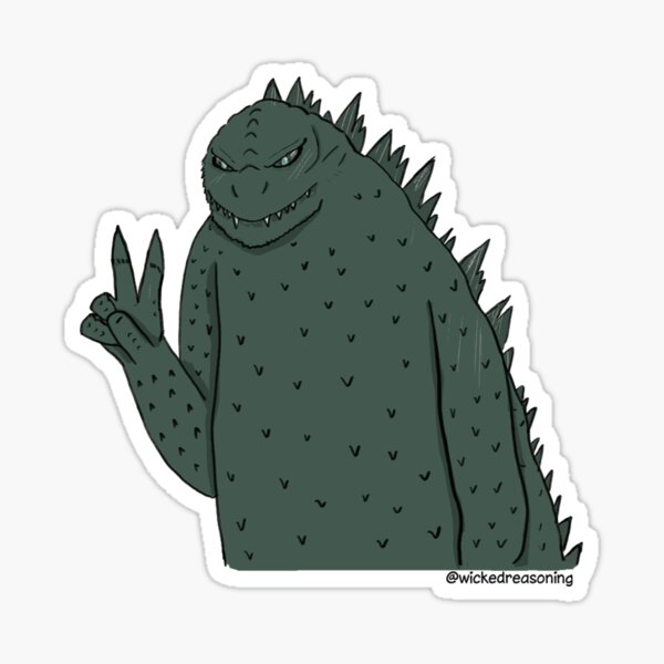 Peace out Sticker
