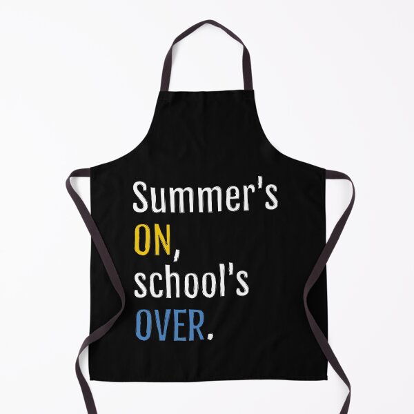 Item preview, Summer is on, school is over. (Black Edition) designed and sold by QuotopiaThreads.