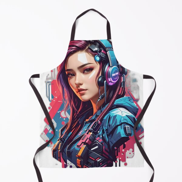 Item preview, cyberpunk girl designed and sold by Kovalakis.
