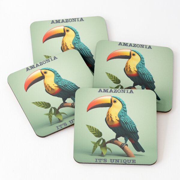 Item preview, Amazonia - The Unique Amazon Forest - Toucan designed and sold by JELeitner.