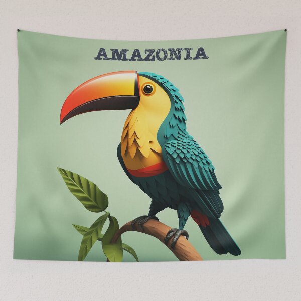 Item preview, Amazonia - The Unique Amazon Forest - Toucan designed and sold by JELeitner.