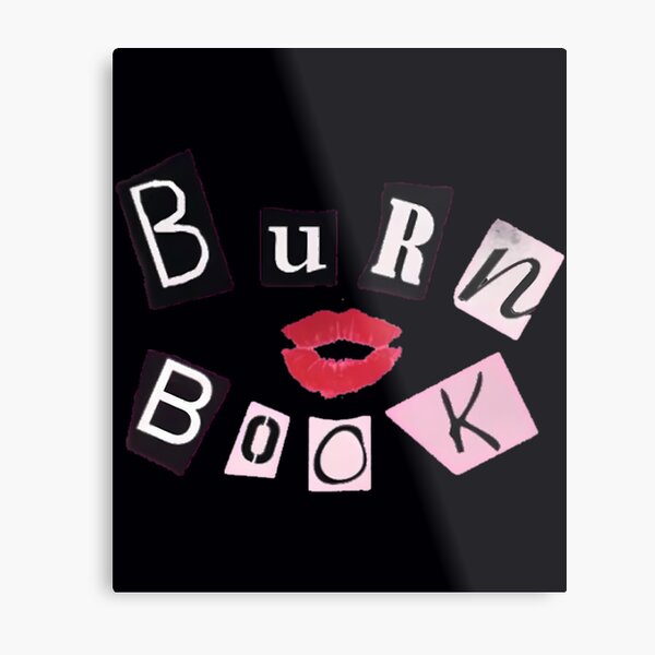 Burn book Sticker for Sale by wonderbytb