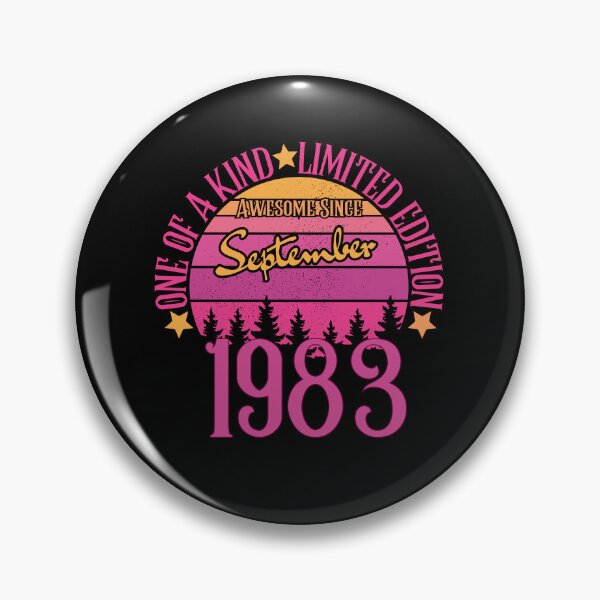 Item preview, one of a kind limited edition Awesome Since September 1983 40th Birthday designed and sold by HandrisKarwa.
