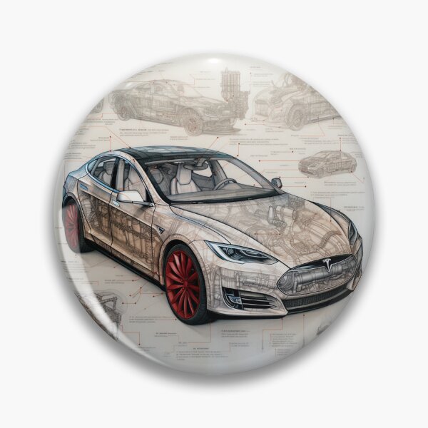 Item preview, Tesla diagram drawing designed and sold by RodoArtDs.