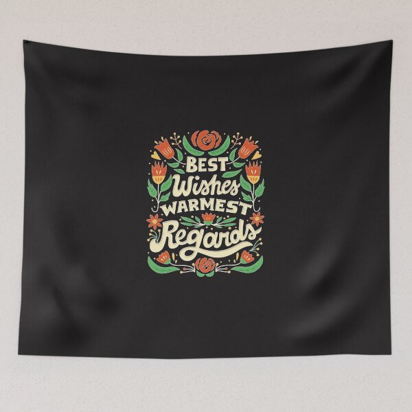 Item preview, Best Wishes, Warmest Regards designed and sold by LoreAppel.