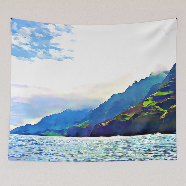 Item preview, Peeking into the Napali Coast designed and sold by CommandoCrane.
