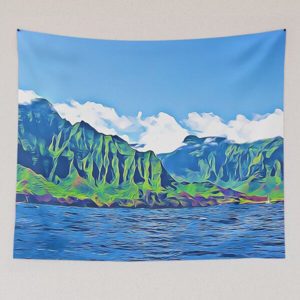 Item preview, Napali Coast Magesty designed and sold by CommandoCrane.