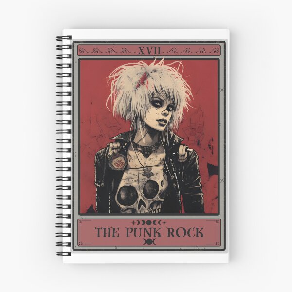 Item preview, The Punk Rock Tarot Card designed and sold by AlquimiaDesign.