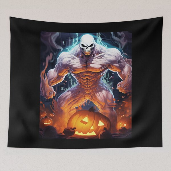 Item preview, Ghost Bodybuilder Halloween designed and sold by JLCableStudio.