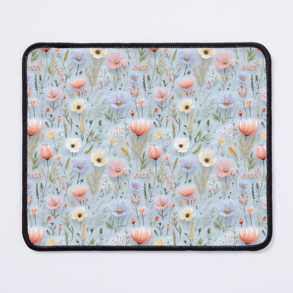 Item preview, Pastel Watercolor Wildflowers designed and sold by EvokeArtisan.