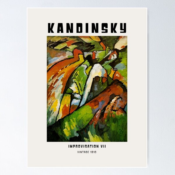 Item preview, Kandinsky | Improvisation 7, 1910 designed and sold by BossyCatHome.