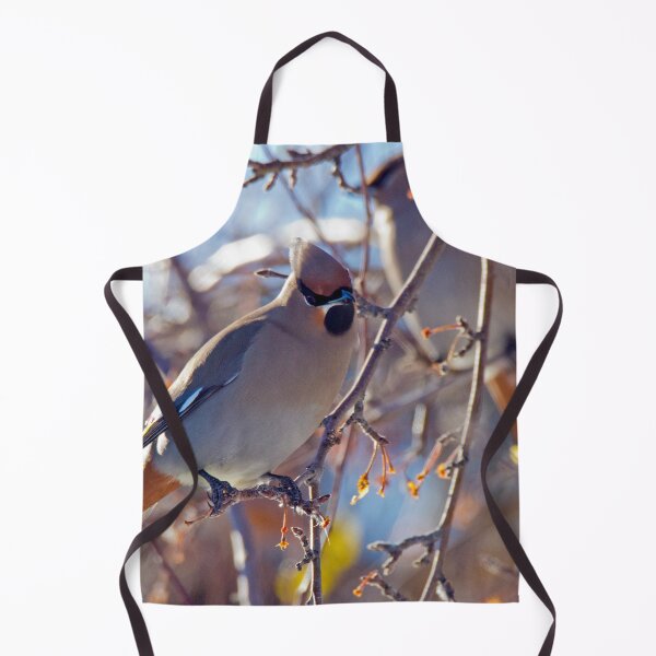 Item preview, New Years Day with the Cedar Waxwings designed and sold by Gilby-Designs.