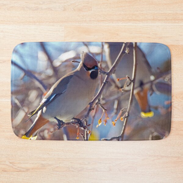 Item preview, New Years Day with the Cedar Waxwings designed and sold by Gilby-Designs.