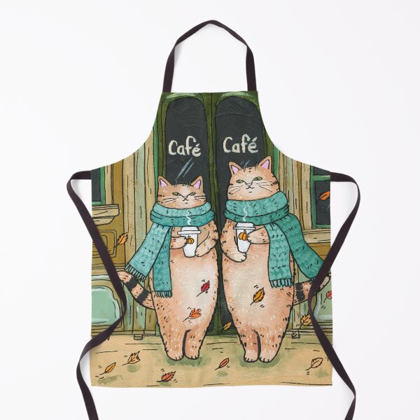 Item preview, Meeting At The Cafe designed and sold by KilkennyCat Art.
