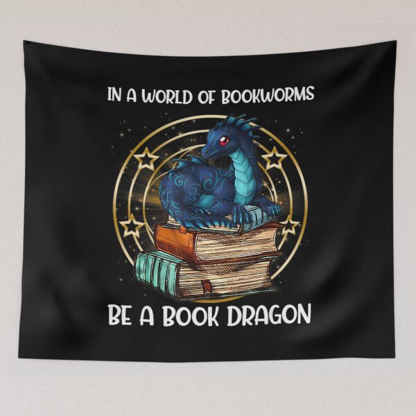 Item preview, In A World Of Bookworms Be A Book Dragon Book Lovers Js  	 designed and sold by gatqvyqt25.