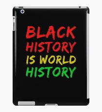 Black History is World History iPad Case/Skin