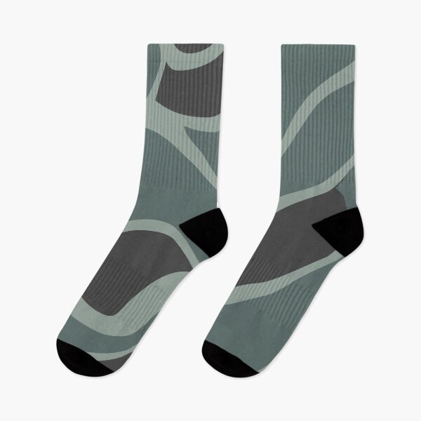 Item preview, Wavy dark blue retro pattern designed and sold by SamJanner.