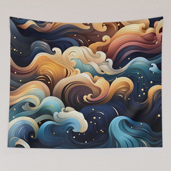 Item preview, Abstract Drawing: Patterns and Waves that Inspire Imagination designed and sold by Belltwon.