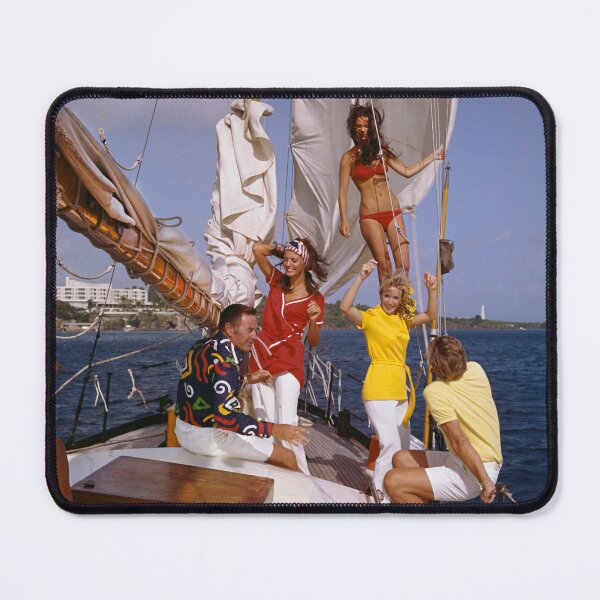 Item preview, Hilton Martinique Grand Anse d Arlet 1960 Photograph of a Wooden Sailboat Cruise designed and sold by aladdincolor.