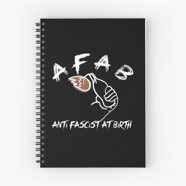 Item preview, Anti fascist at birth designed and sold by remerasnerdas.