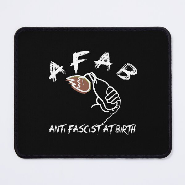 Item preview, Anti fascist at birth designed and sold by remerasnerdas.