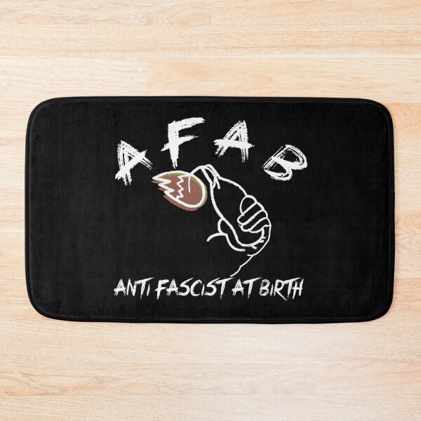 Item preview, Anti fascist at birth designed and sold by remerasnerdas.