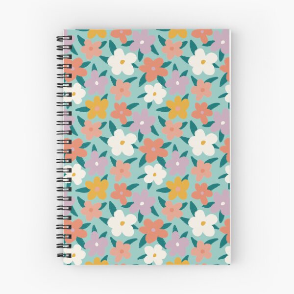 Item preview, Colorful Flowers - Pale Pink and Mint designed and sold by Elizabeth Steinbach.