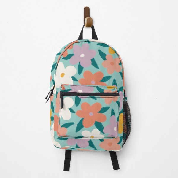 Item preview, Colorful Flowers - Pale Pink and Mint designed and sold by Elizabeth Steinbach.