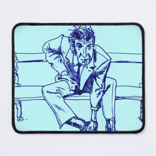 Item preview, Leonard Cohen Ballpoint Pen Drawing designed and sold by Anders Hoberg.