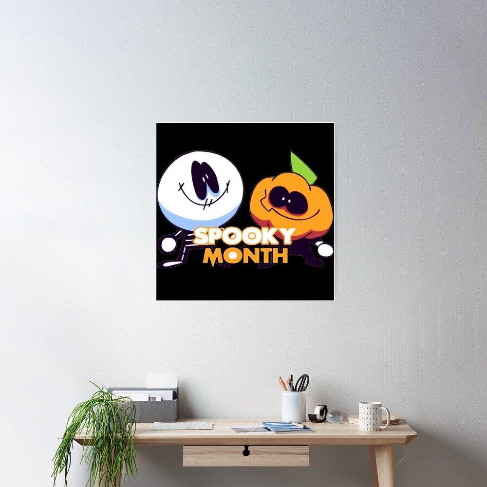 Spooky Month Poster for Sale by TinyPinkShoe