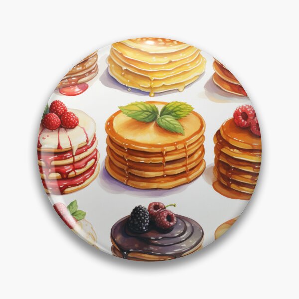 Item preview, Succulent pancakes designed and sold by JeNoStudio.