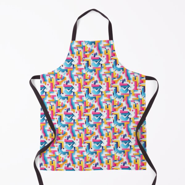 Item preview, Pink, Blue, and Yellow Abstract Shapes designed and sold by EvokeArtisan.