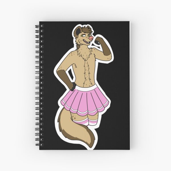 A thicc femboy Spiral Notebook for Sale by SewerMedic