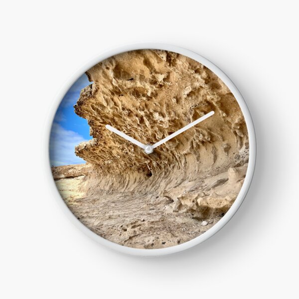Breathtaking Rock Formation on Fuerteventura Clock