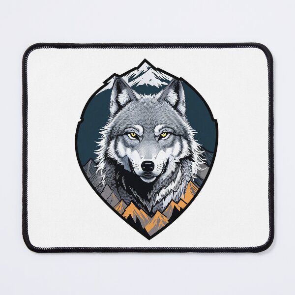 Item preview, Vector Style Wolf Logo designed and sold by NordicBadger.