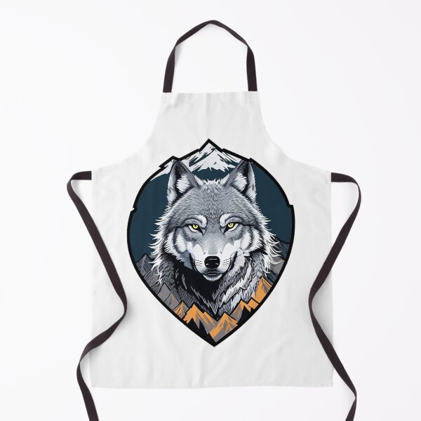 Item preview, Vector Style Wolf Logo designed and sold by NordicBadger.